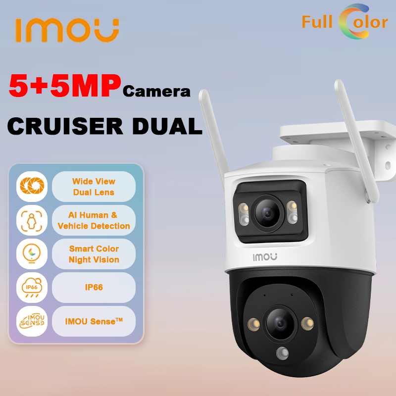 Smart Home Imou - IMOU Cruiser Dual 10MP IP66 Wifi-verbinding