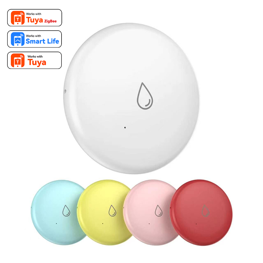 Alexa Compatible Bulb - Zigbee Lekkagesensor LED-onderdompelingsdetector voor Tuya Smart