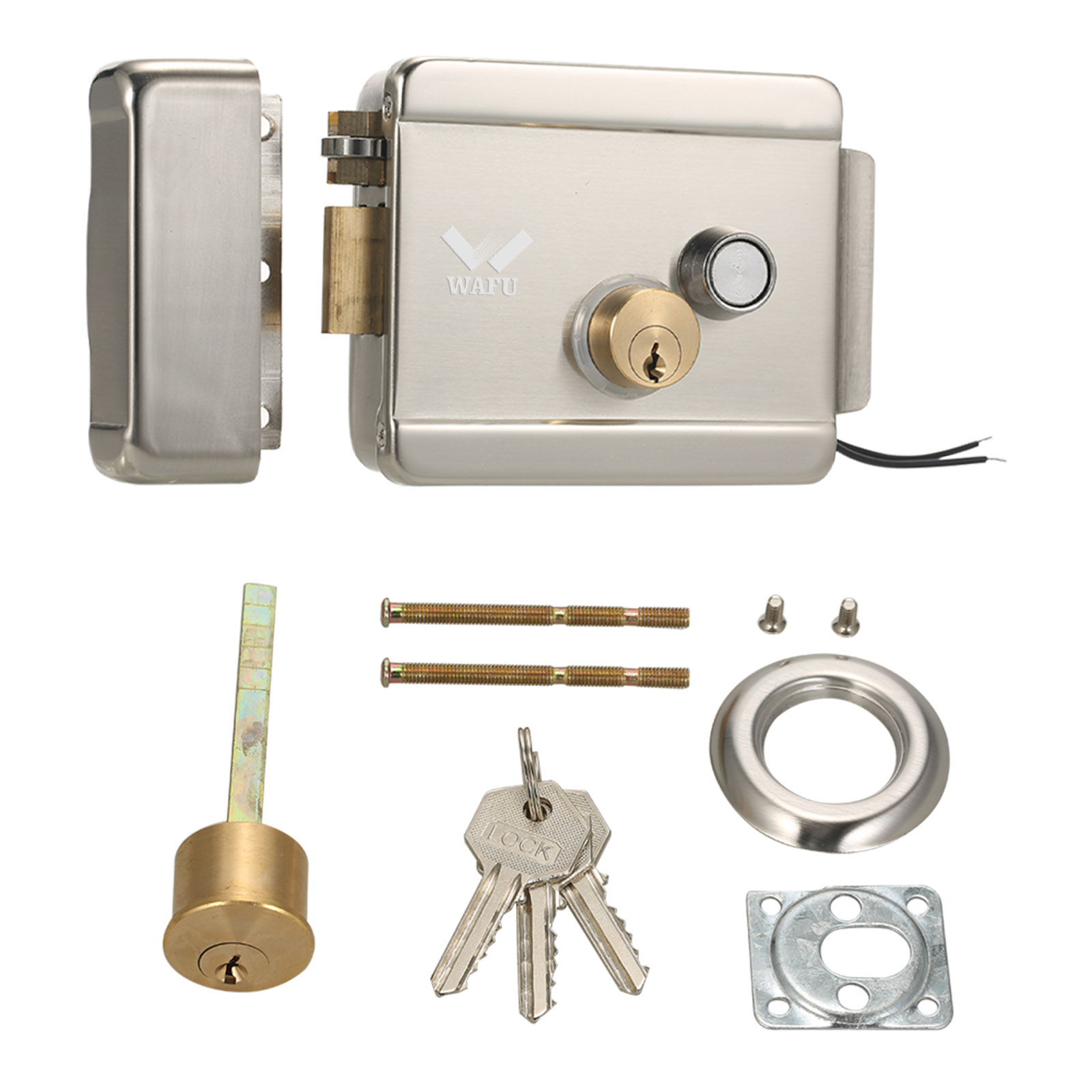Smart Home Door Lock - WAFU Slim elektrisch poortdeurslot Veilig elektrisch