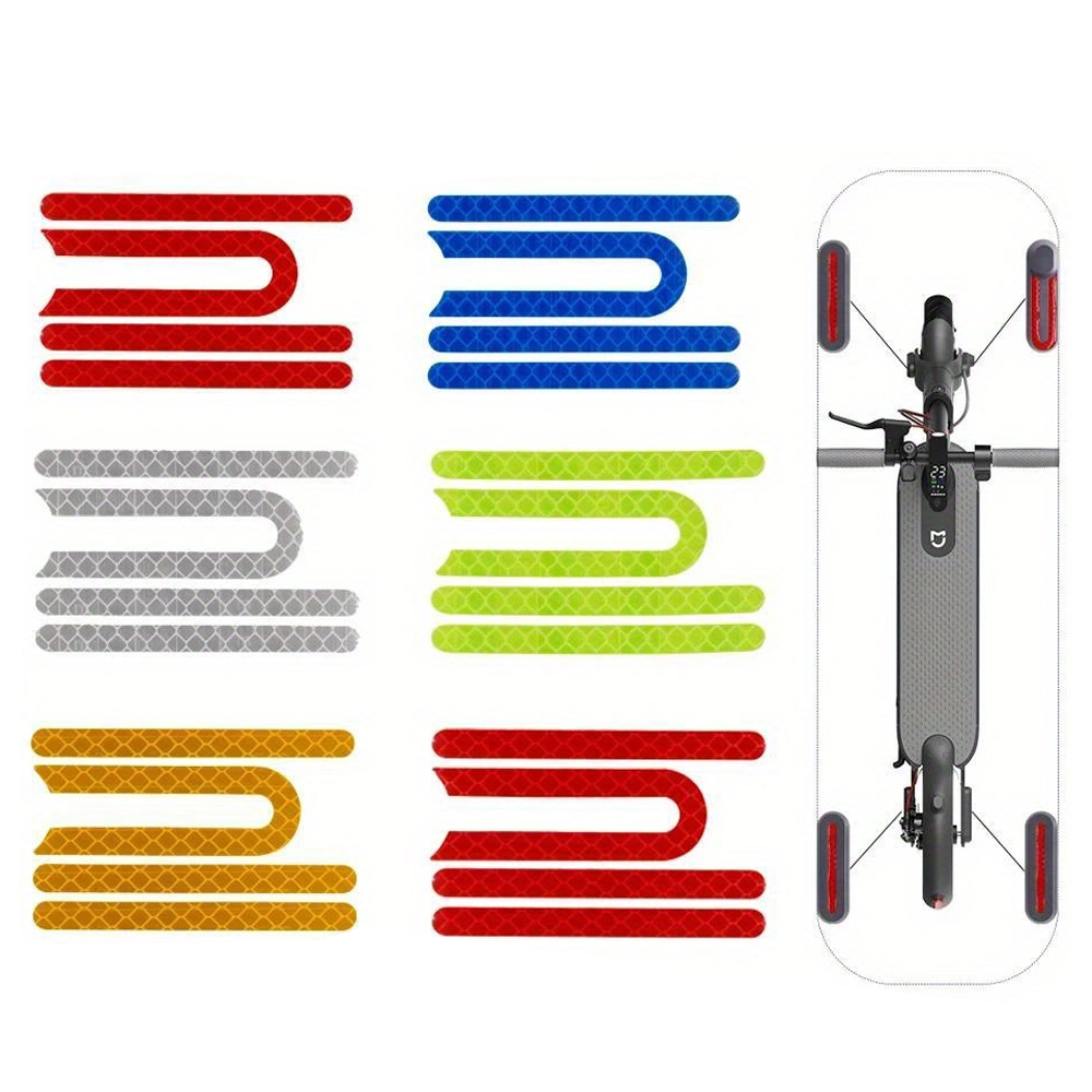 Smart Home Xiaomi Hub 2 - E-Scooter Diverse reflecterende stickers Wieldop Reflector