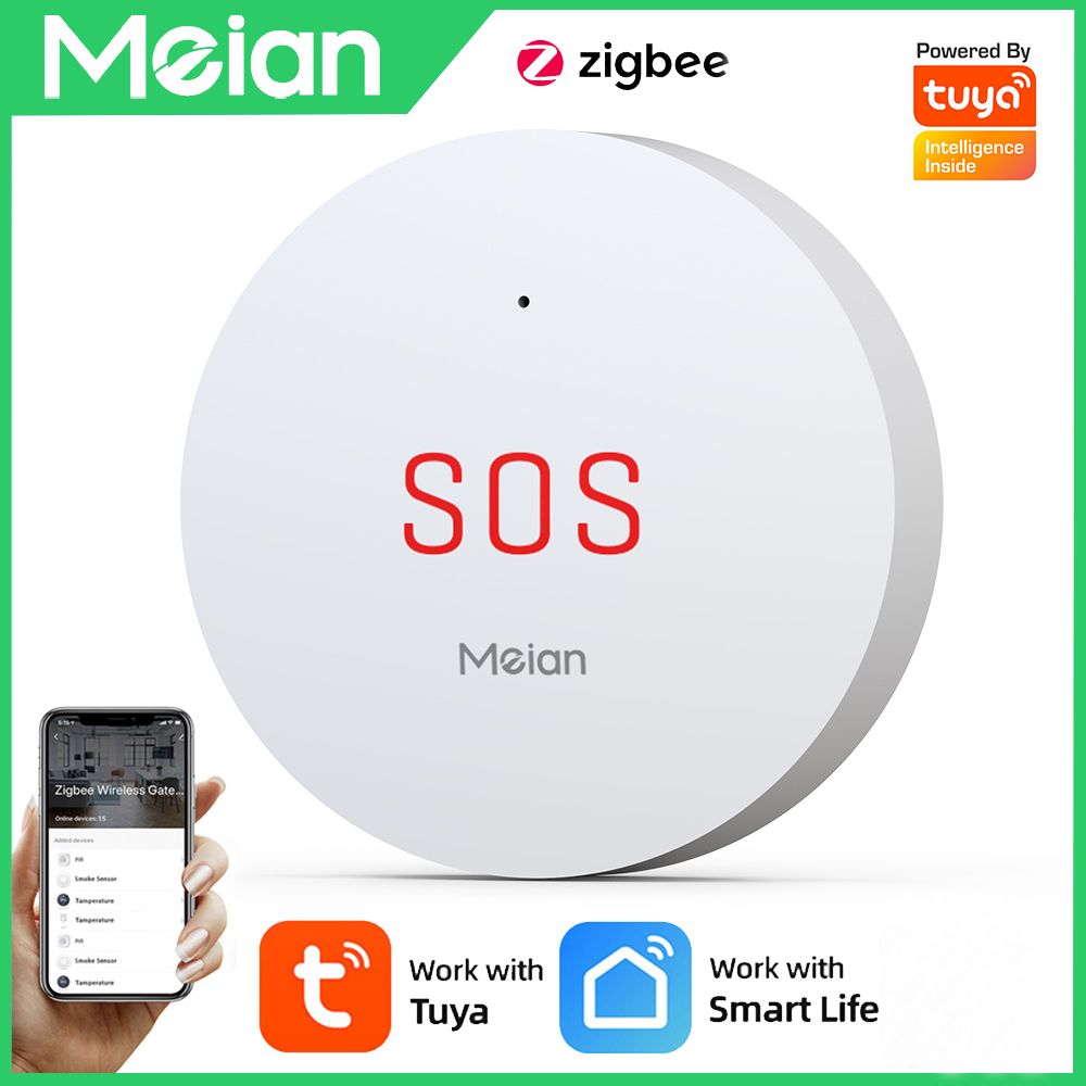 Smart Home Ecosystems - Zigbee Tuya Sos Emergency Knop Home