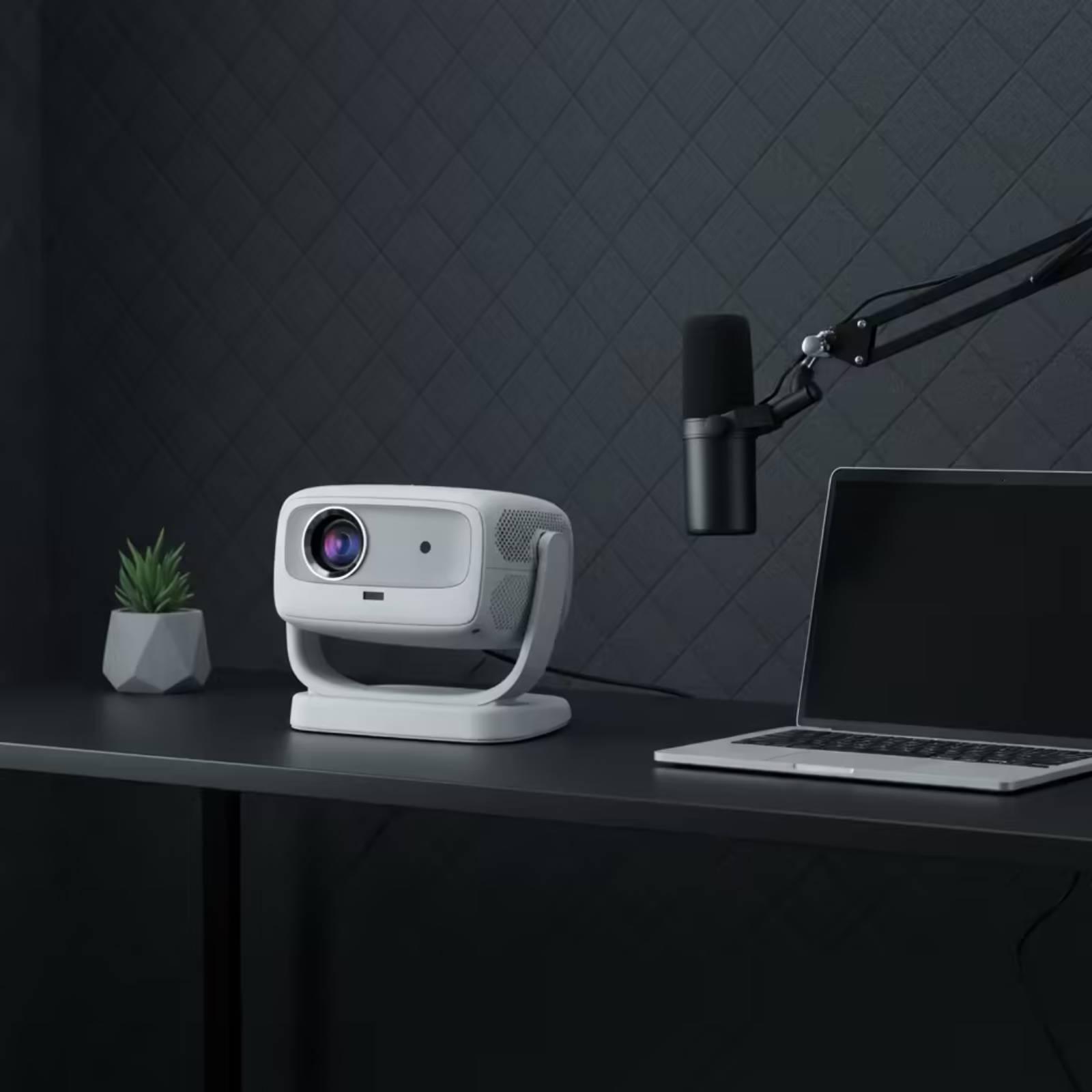 Smart Home Display - Slimme Home Projector Verstelbaar Displayapparaat Draagbare