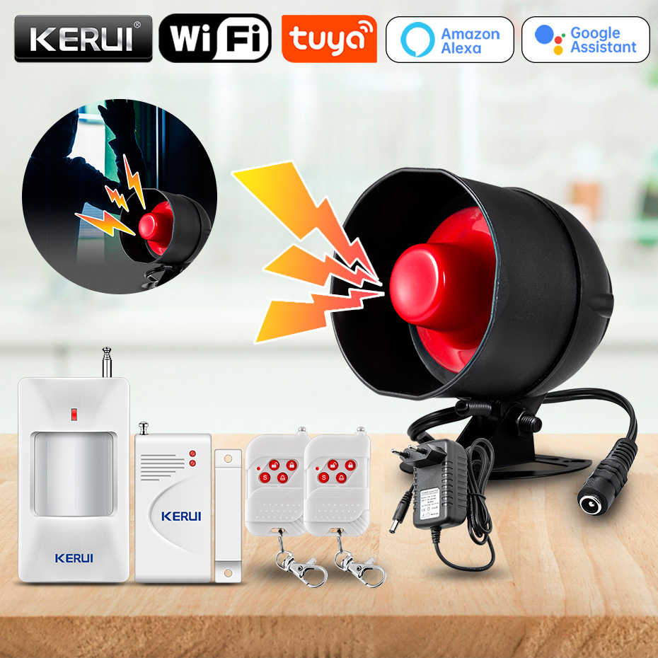Smart Home Ecosystems - CORINA Tuya Smart WIFI Draadloos Alarmsysteem