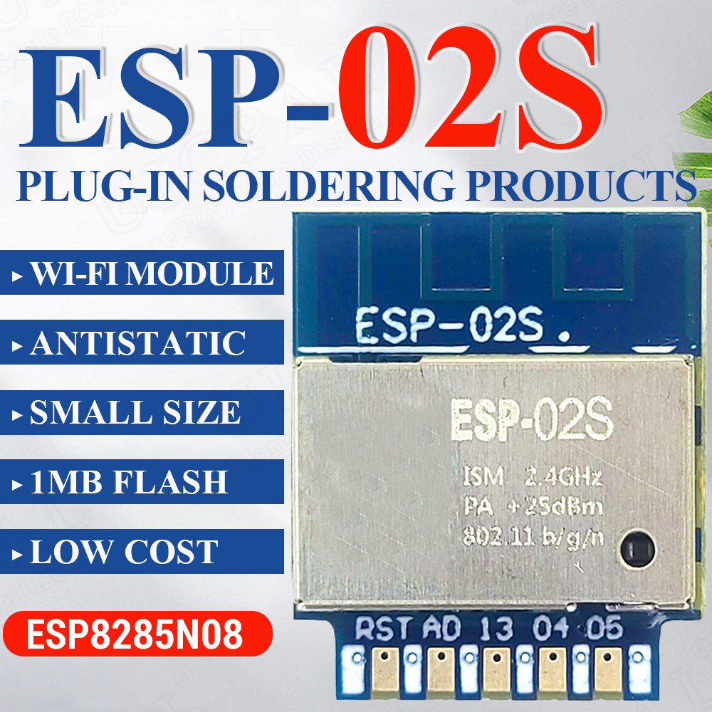 Smart Home Esp8266 - ESP-02S Seriële Draadloze 2.4G Wifi Module