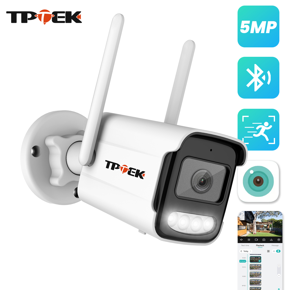 Smart Home Imou - 5MP IP-camera Wifi Draadloze beveiliging AI
