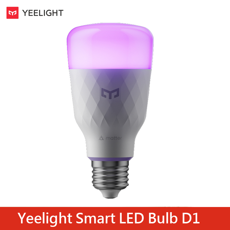 Alexa Compatible Bulb - Globale Yeelight D1 Smart LED-lamp Kleur