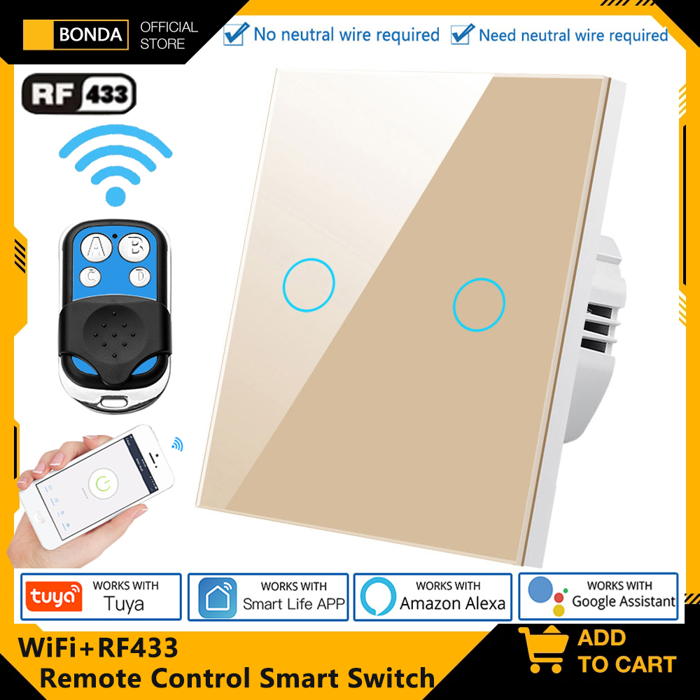 Smart Home Sistem - Tuya EU WiFi + RF433 Slimme