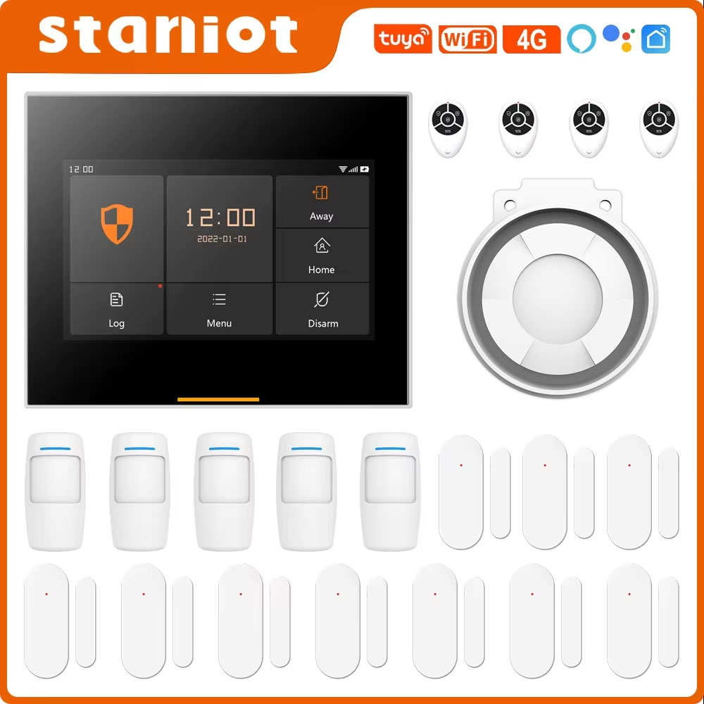 Smart Home Ecosystems - Staniot 433MHz Draadloos Wifi 4G Smart