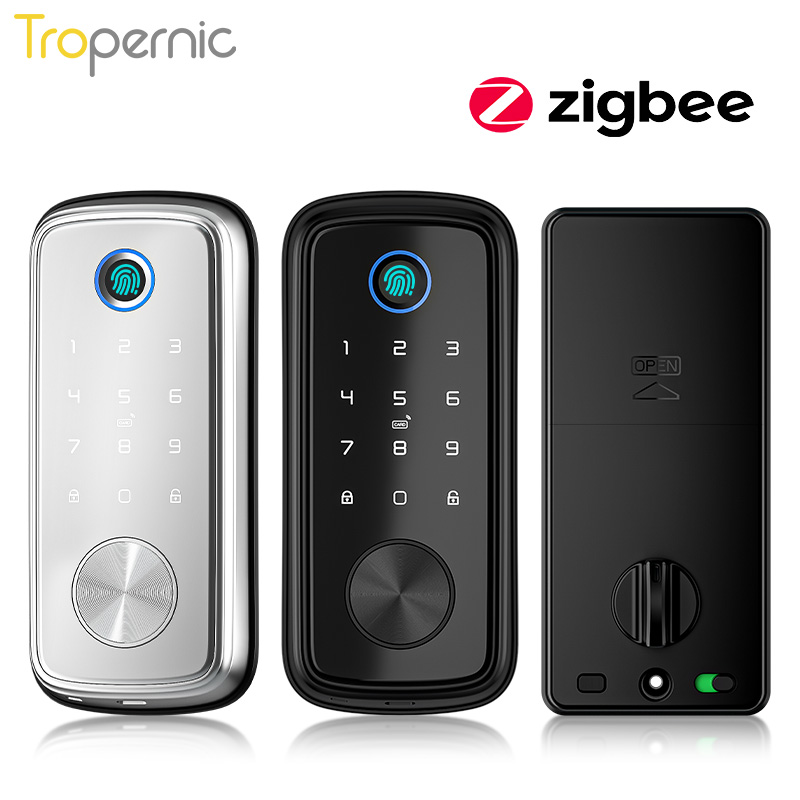 Smart Home Door Lock - Tuya Zigbee Deur Nachtschoot Sloten Biometrische