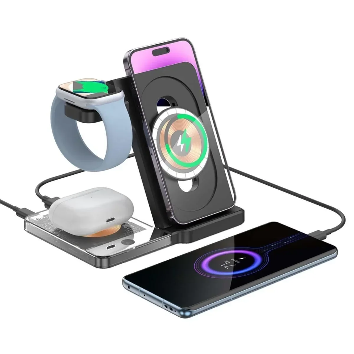 Smart Home Design - 15W MagSafe-compatibele draadloze opladerstandaard - Snel
