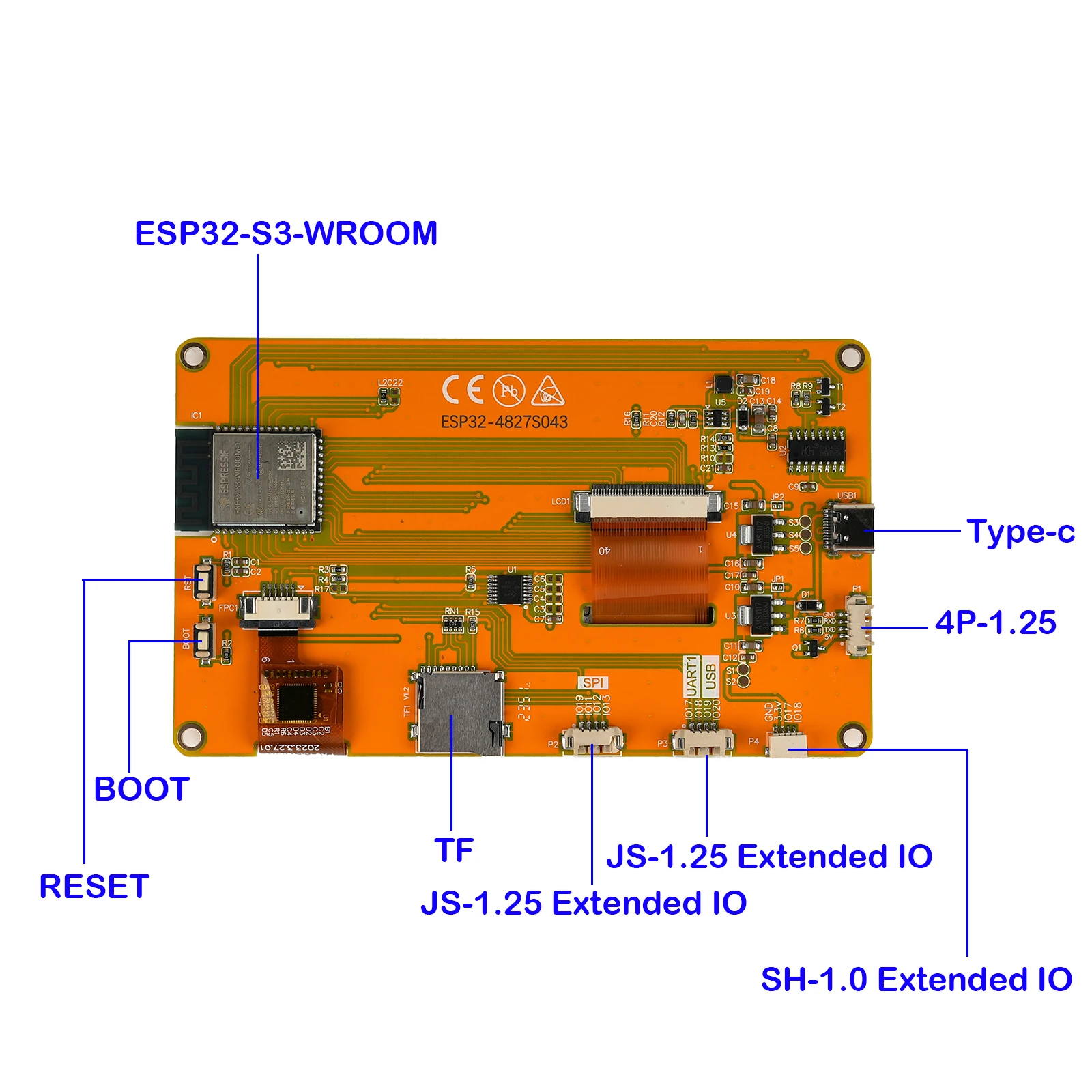 ESP32-4827S043C 4,3 inch slimm - Smart Home Display recensie en prijs