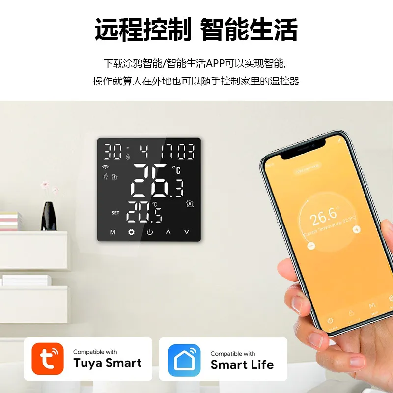 2026 HOT Europese Graffiti WIF - Wifi Thermostat recensie en prijs