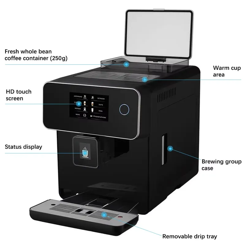 voor. Italiaans espresso koffi - Smart Home Design recensie en prijs