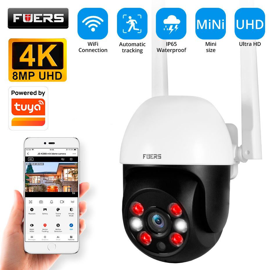 Fuers 8MP 4K IP-camera voor bu - Smart Home Imou recensie en prijs