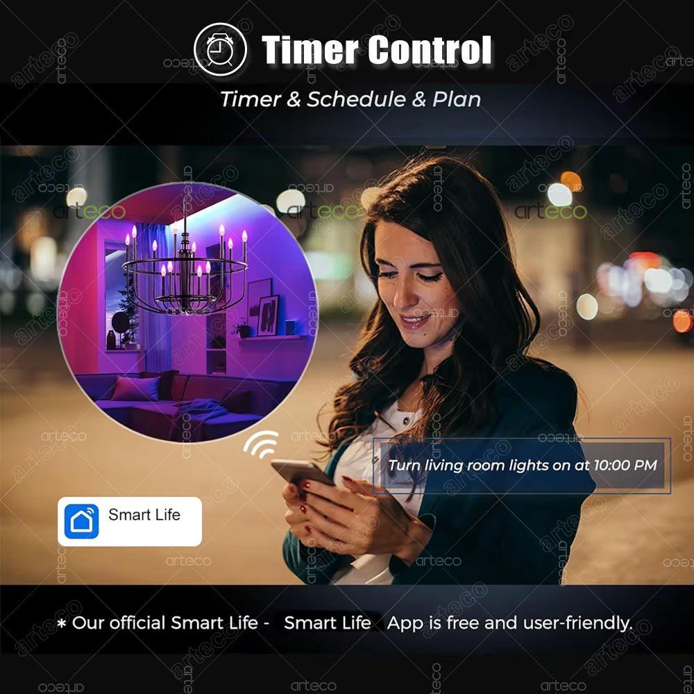 Tuya E14 Kaarslamp Smart Life  - Smart Home Design recensie en prijs