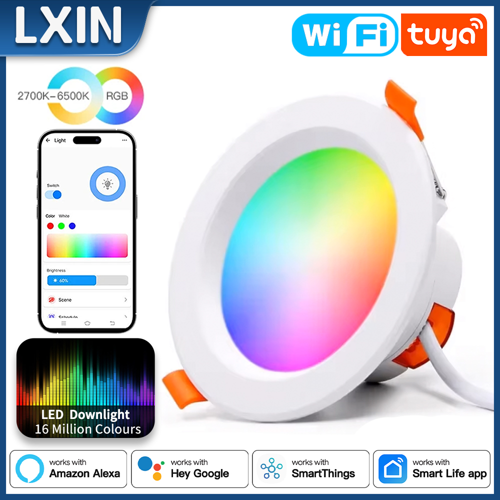 Lxin Tuya Downlight WIFI, 7/9/ - Alexa Compatible Bulb recensie en prijs