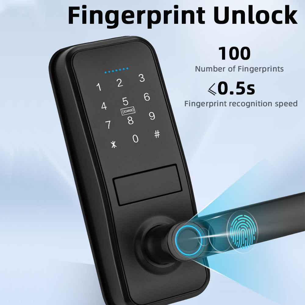 RAYKUBE P13 Tuya BLE Slim biom - Smart Home Door Lock recensie en prijs