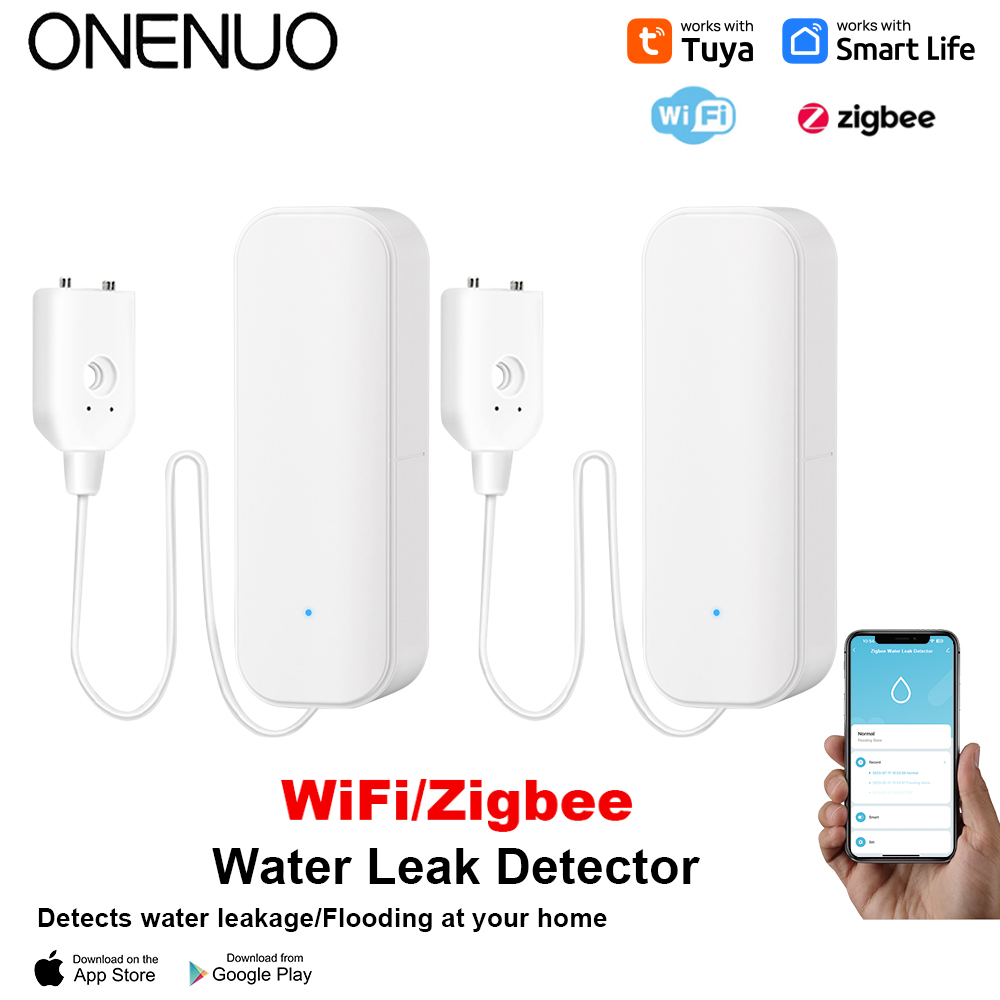 WiFi/Zigbee Watersensor Tuya L - Smart Home Ecosystems recensie en prijs