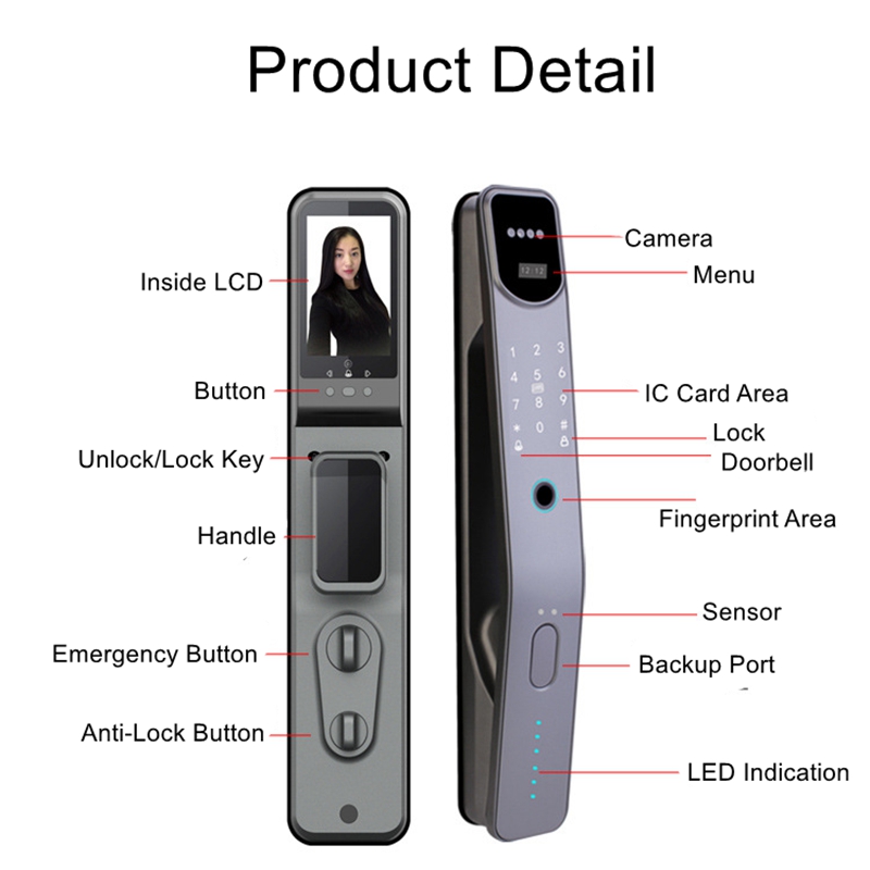 Tuya Wifi Elektronische Vinger - Smart Home Door Lock recensie en prijs
