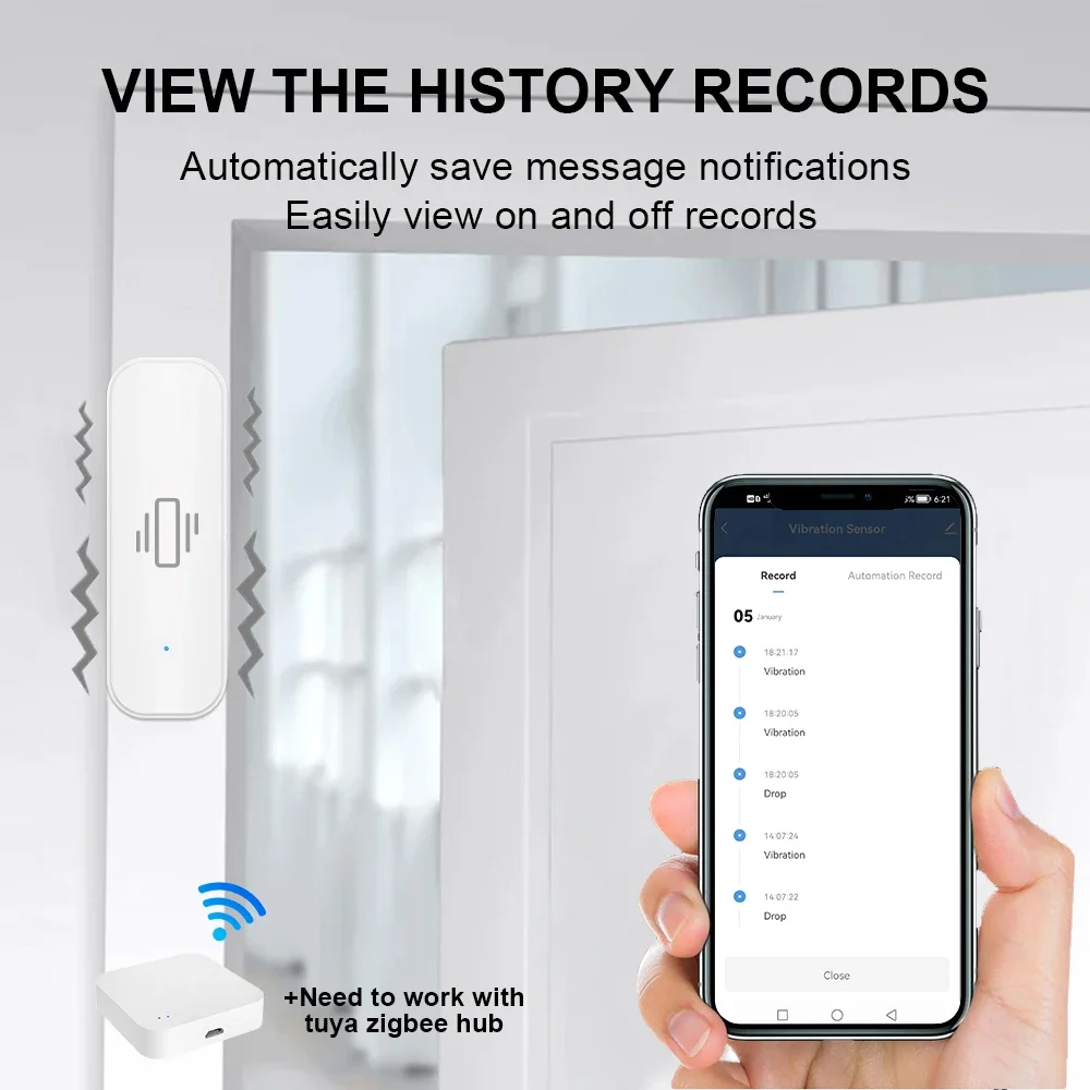 Smart ZigBee Trillingssensor A - Smart Home Project recensie en prijs