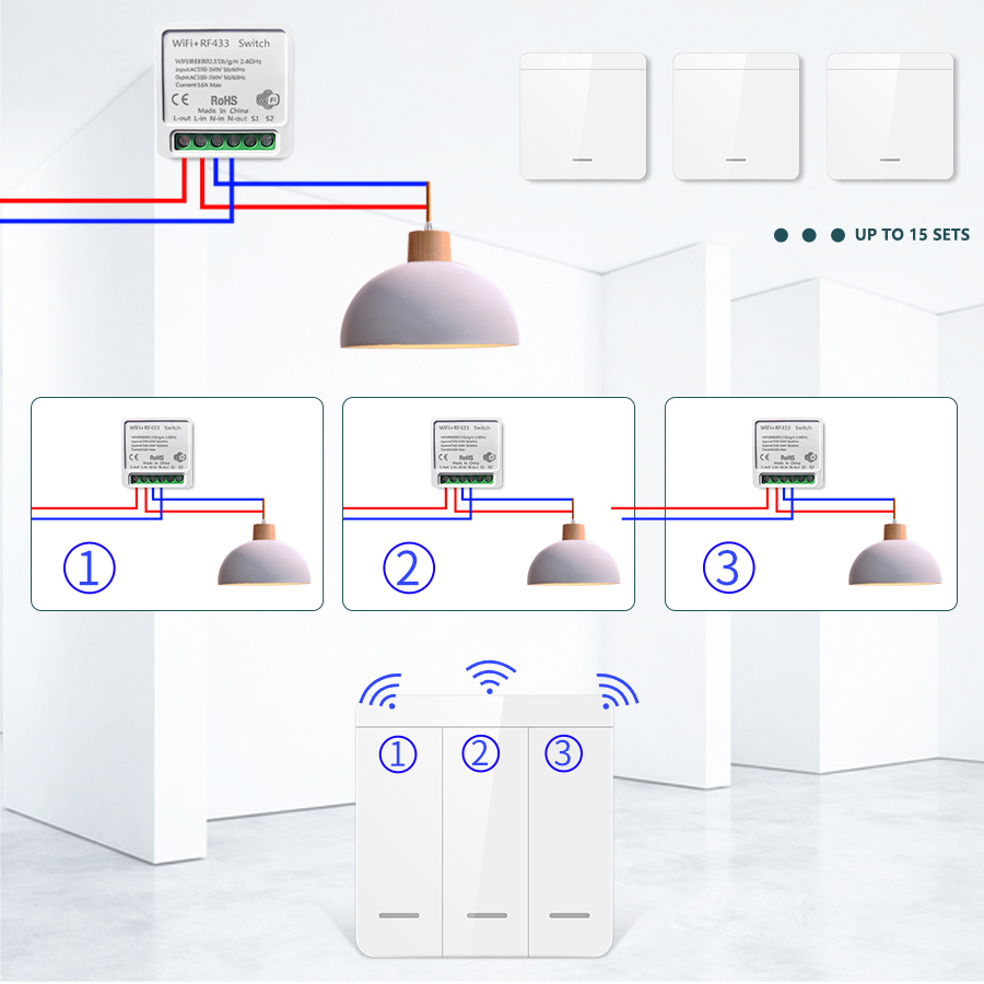 16A/20A Tuya WiFi Smart Switch - Alexa Compatible Bulb recensie en prijs