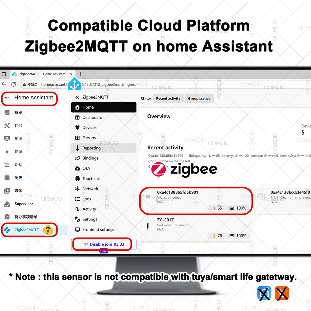Smart ZigBee 3.0 Trillingssens - Smart Home Project recensie en prijs