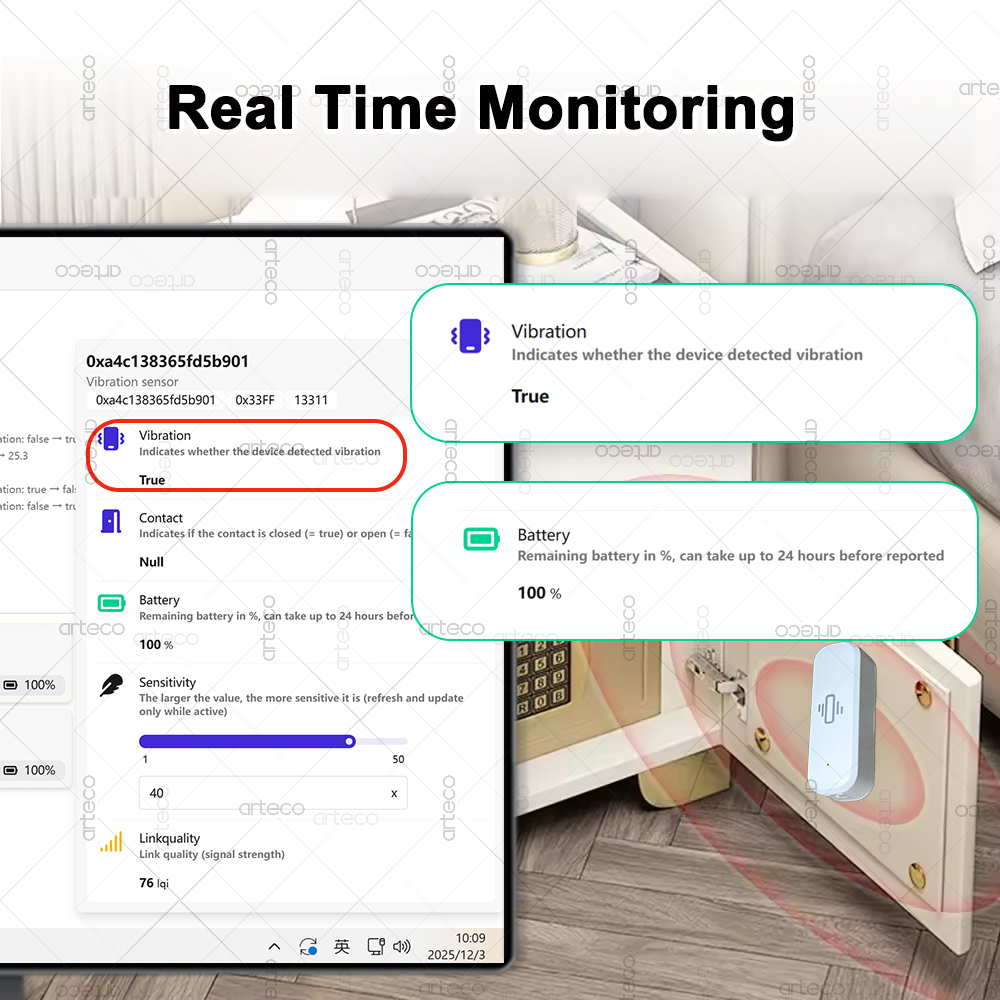 Smart ZigBee 3.0 Trillingssens - Smart Home Project recensie en prijs