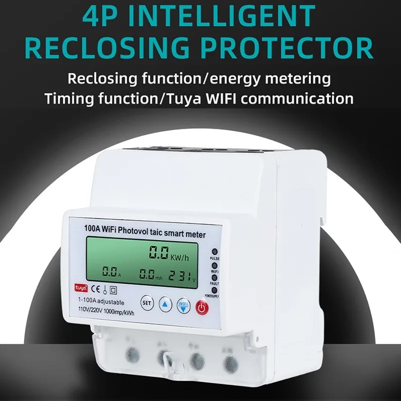 4P 1-100A WiFi Fotovoltaïsche  - Smart Home Project recensie en prijs