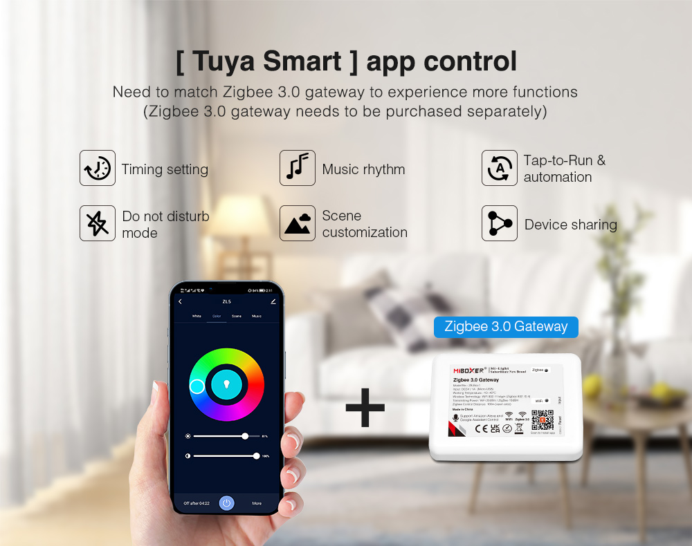 Miboxer 5-in-1 LED-controller  - Alexa Compatible Bulb recensie en prijs