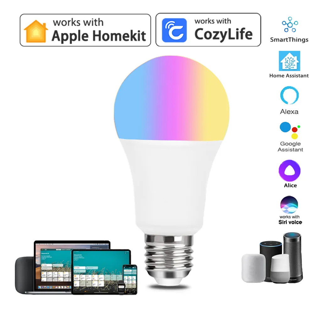 9W Wifi Homekit Lichtlamp E27  - Alexa Compatible Bulb recensie en prijs