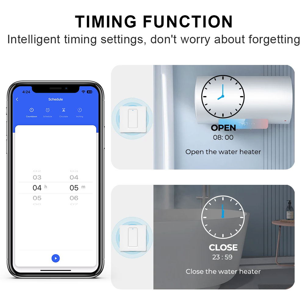 Slimme boilerschakelaar/WiFi e - Smart Home Sistem recensie en prijs