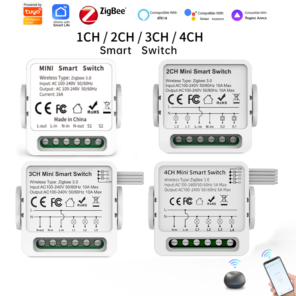 Tuya Zigbee 3.0 Smart Switch 1 - Smart Home Project recensie en prijs
