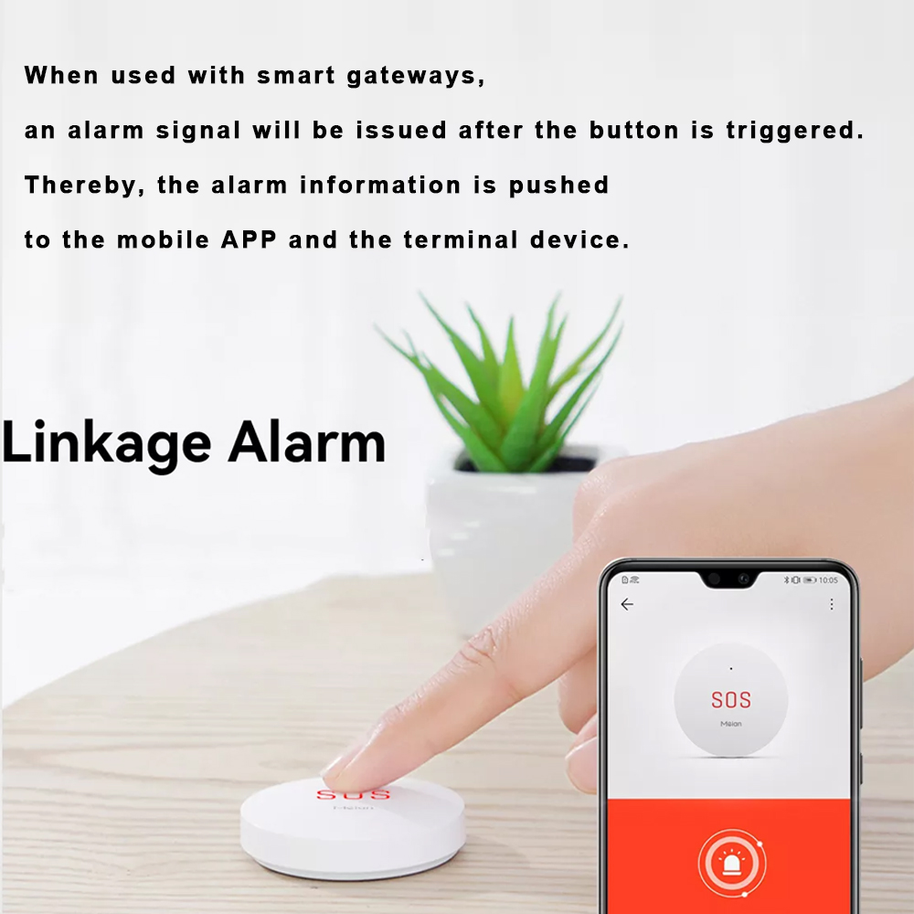 Zigbee Tuya Sos Emergency Knop - Smart Home Ecosystems recensie en prijs