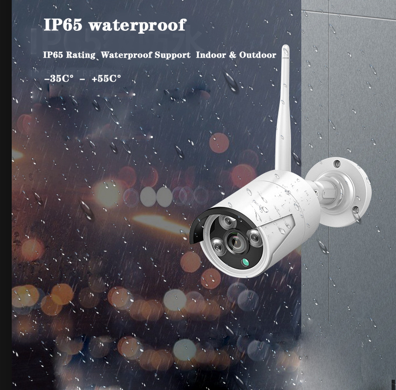 Draadloze 4-kanaals NVR-kit me - Security Ip Camera recensie en prijs