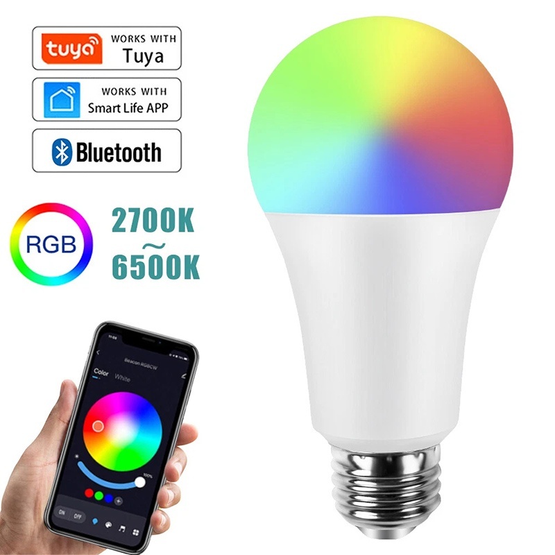 E27 WiFi Smart LED-lamp RGBCW  - Alexa Compatible Bulb recensie en prijs