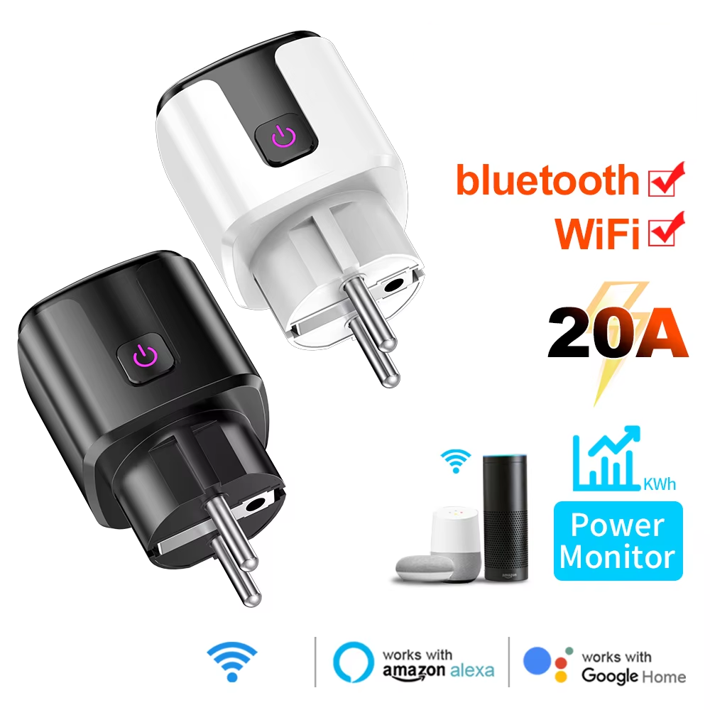 Smart 20A EU-stekker WiFi+Blue - Smart Home Project recensie en prijs