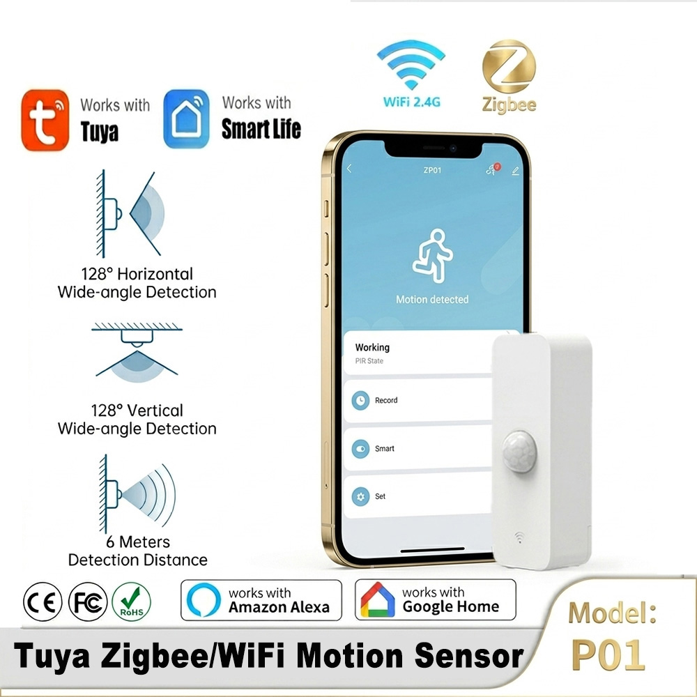 Slimme PIR-bewegingssensor WiF - Smart Home Sistem recensie en prijs
