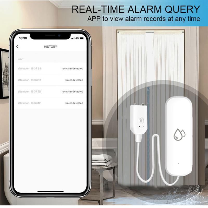 Tuya WiFi Waterlekkage Alarmse - Smart Home Project recensie en prijs