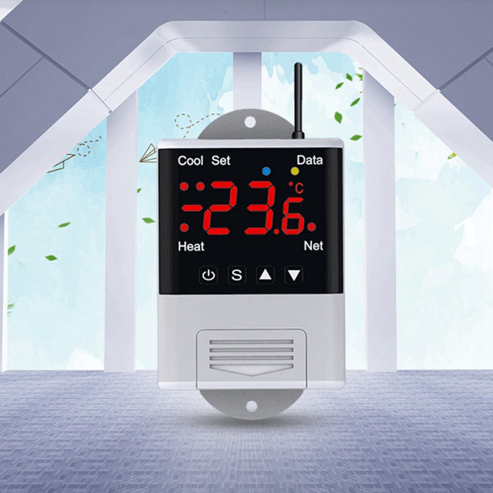 AFOURT-2X Draadloze Wifi Tempe - Wifi Thermostat recensie en prijs
