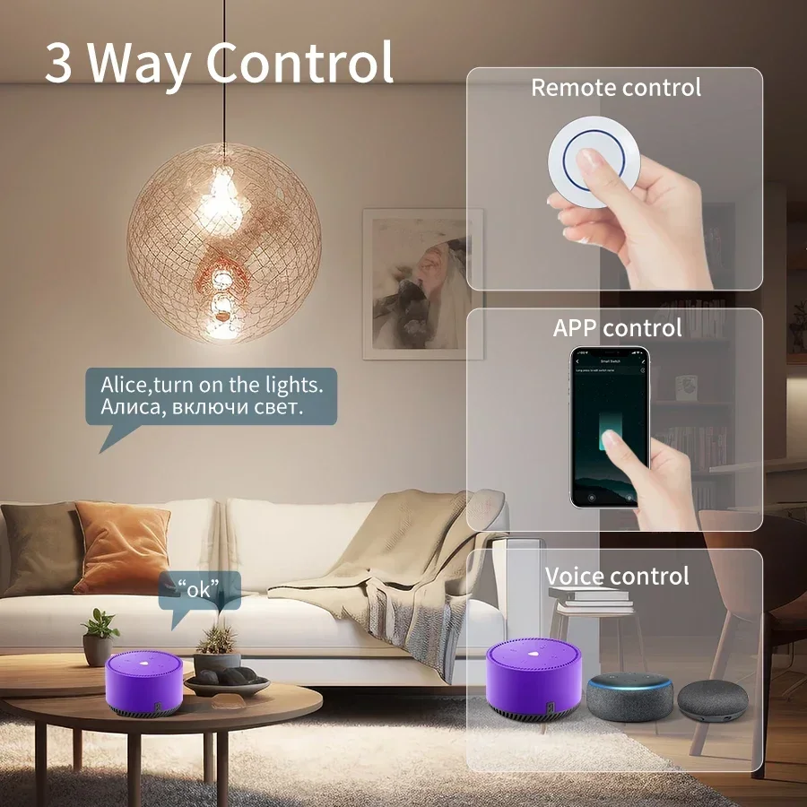 Tuya Wifi Smart Switch RF 433M - Alexa Compatible Bulb recensie en prijs