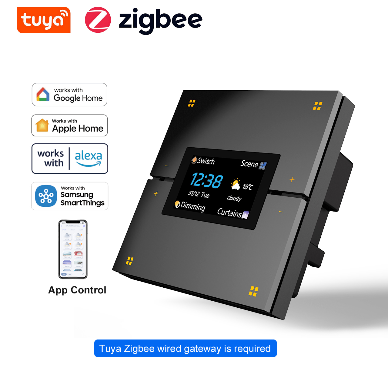 M9 Pro 8-knops UK Tuya Smart W - Smart Home Sistem recensie en prijs