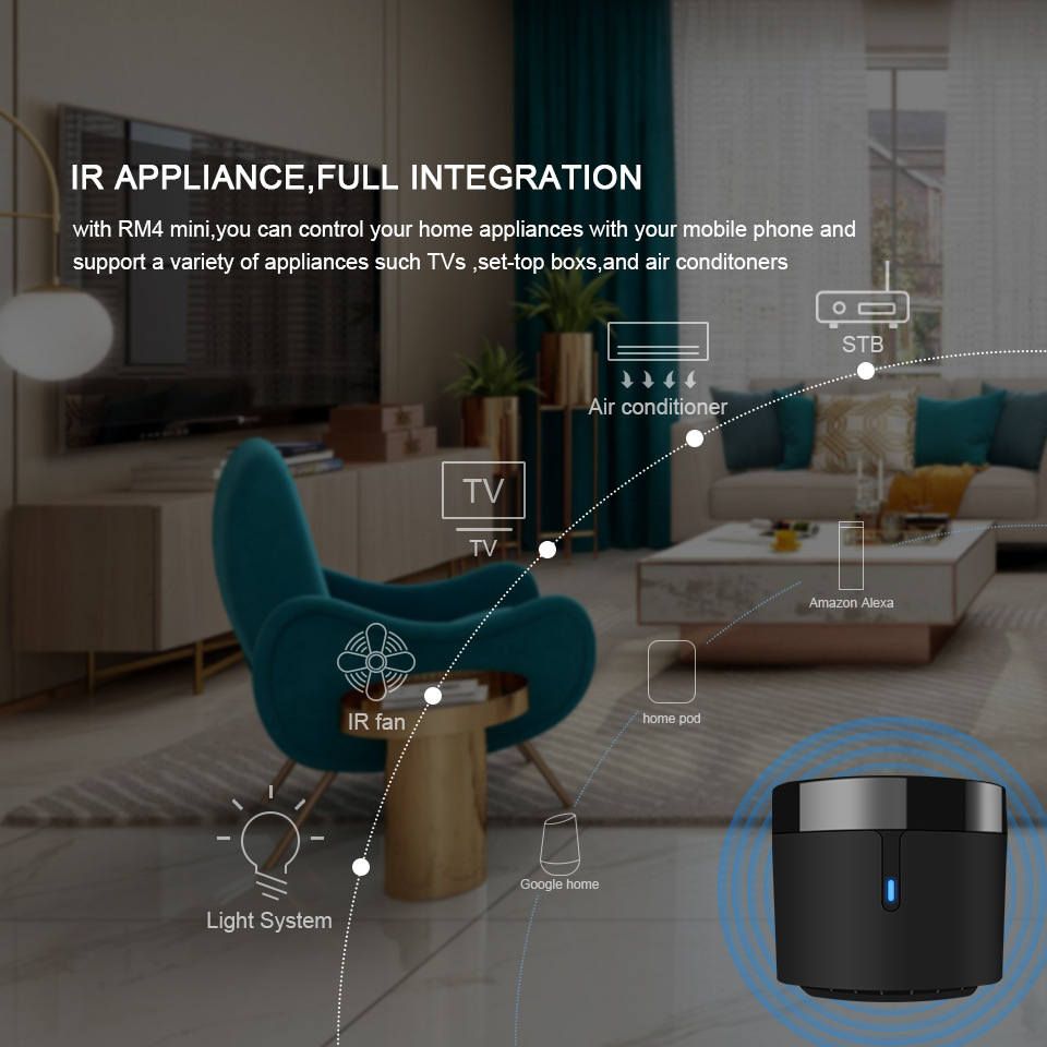 Broadlink RM4 mini temperatuur - Smart Home Box recensie en prijs