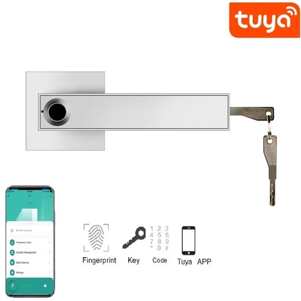 Nieuw slim deurslot met Blueto - Smart Home Door Lock recensie en prijs