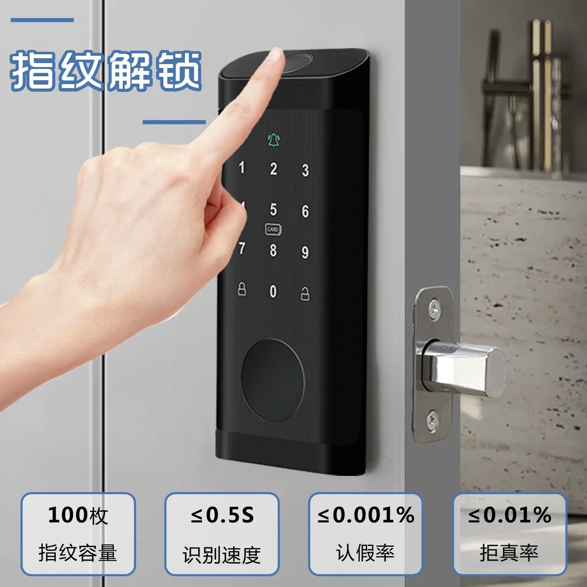 Vingerafdrukslot Waterdicht Tu - Smart Home Door Lock recensie en prijs