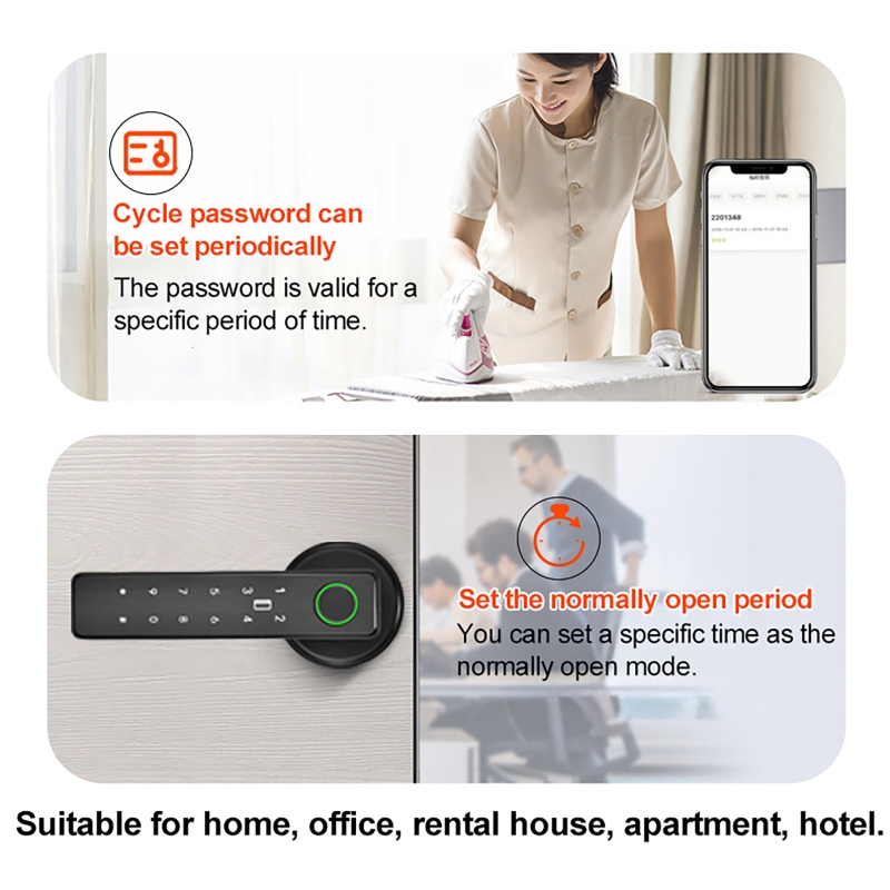 WiFi-afstandsbediening Tuya Sm - Smart Home Door Lock recensie en prijs