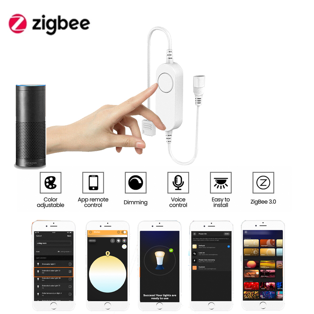 Zigbee 3.0 Ronde Dubbele Witte - Alexa Compatible Bulb recensie en prijs