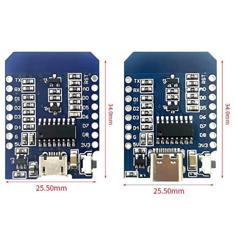 XCW WeMos D1 Mini TYPE-C/Micro - Smart Home Esp8266 recensie en prijs