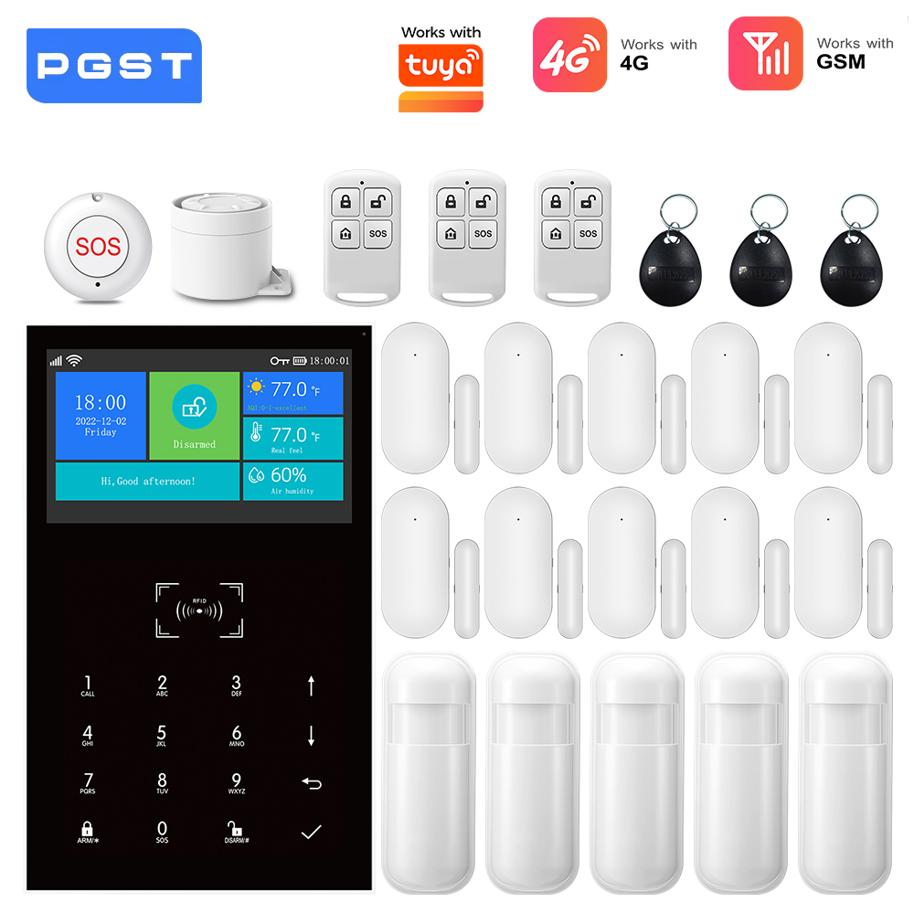 4G GSM WiFi Alarmsysteem werkt - Smart Home Ecosystems recensie en prijs
