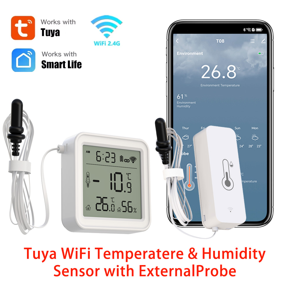 Tuya WiFi temperatuur- en voch - Wifi Thermostat recensie en prijs