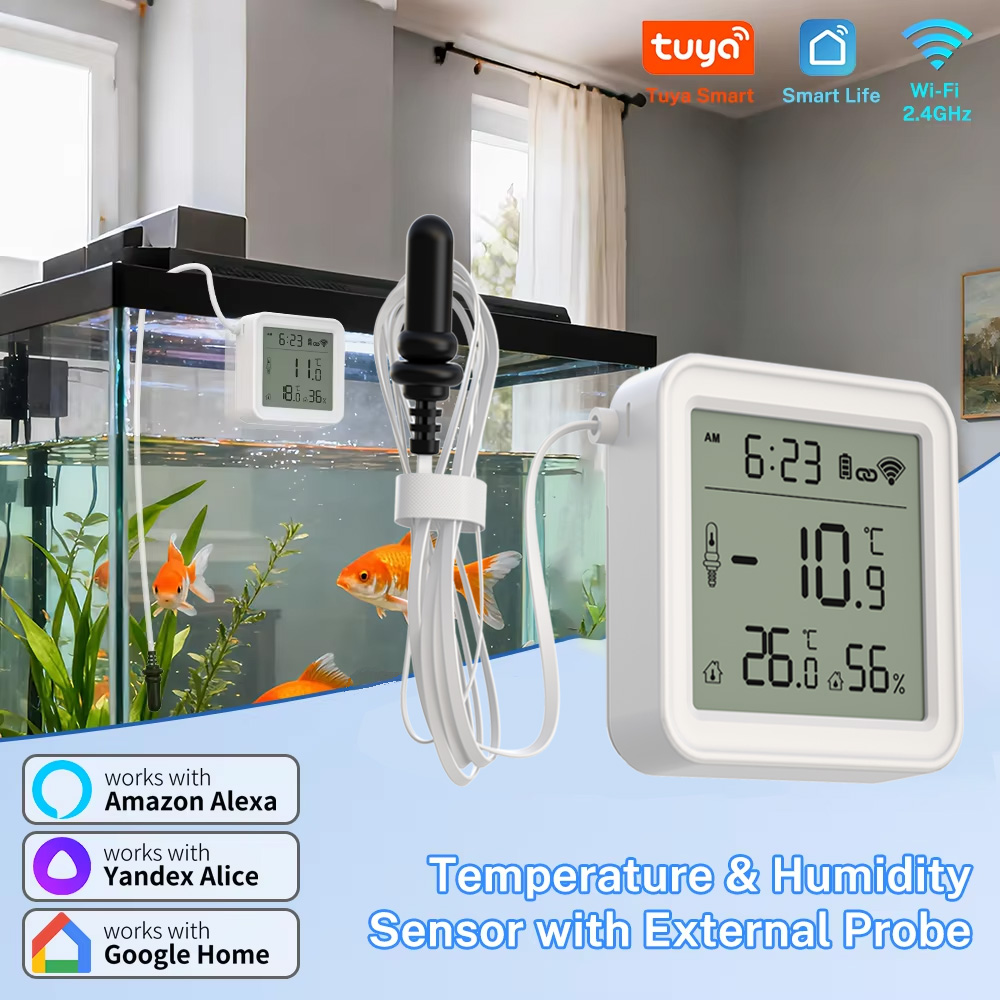 Tuya WiFi temperatuur- en voch - Wifi Thermostat recensie en prijs